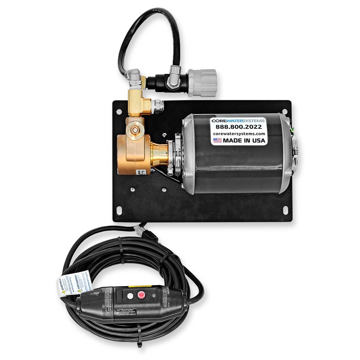 CWS-115V Booster Pump with Adjustable Pressure Regulator