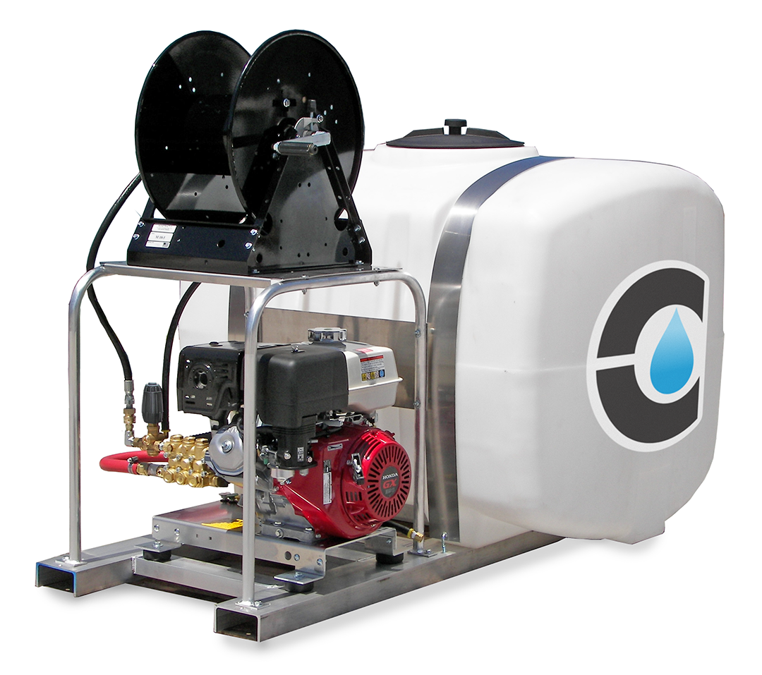 Skid Mounted, Lot Wash System